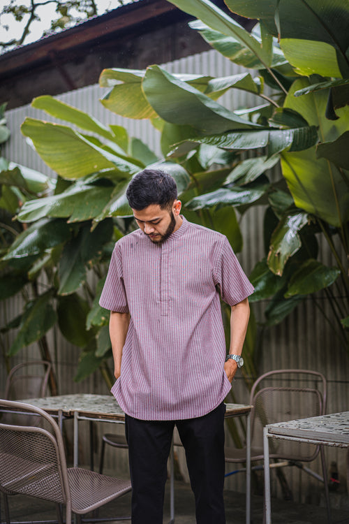 Striped Short Sleeve Shirt