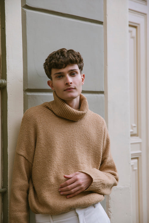 Classic Beige Sweatshirt