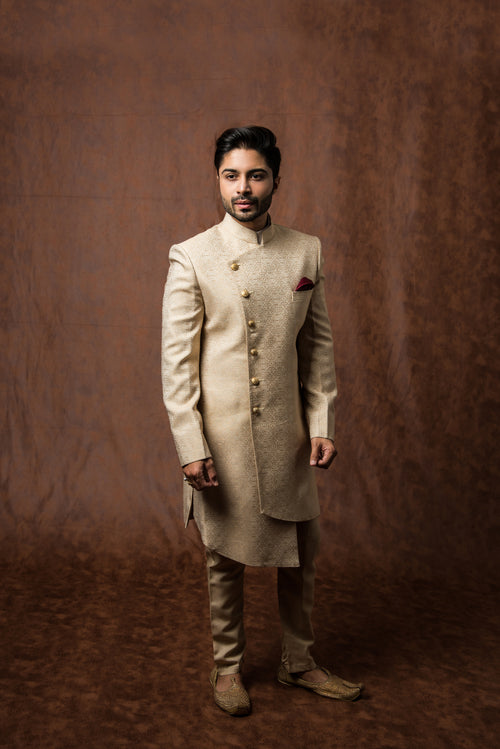 Premium Embroidered Sherwani Set