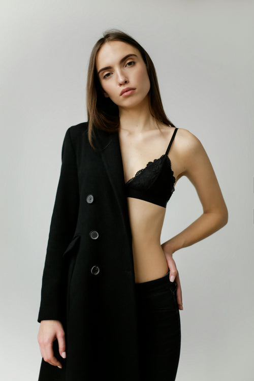 Women's Black Bra