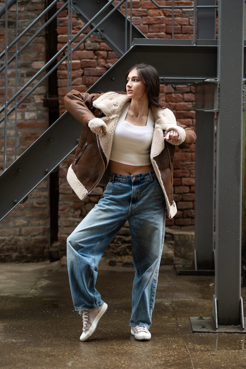 Classic Womens Loose Fit Jeans