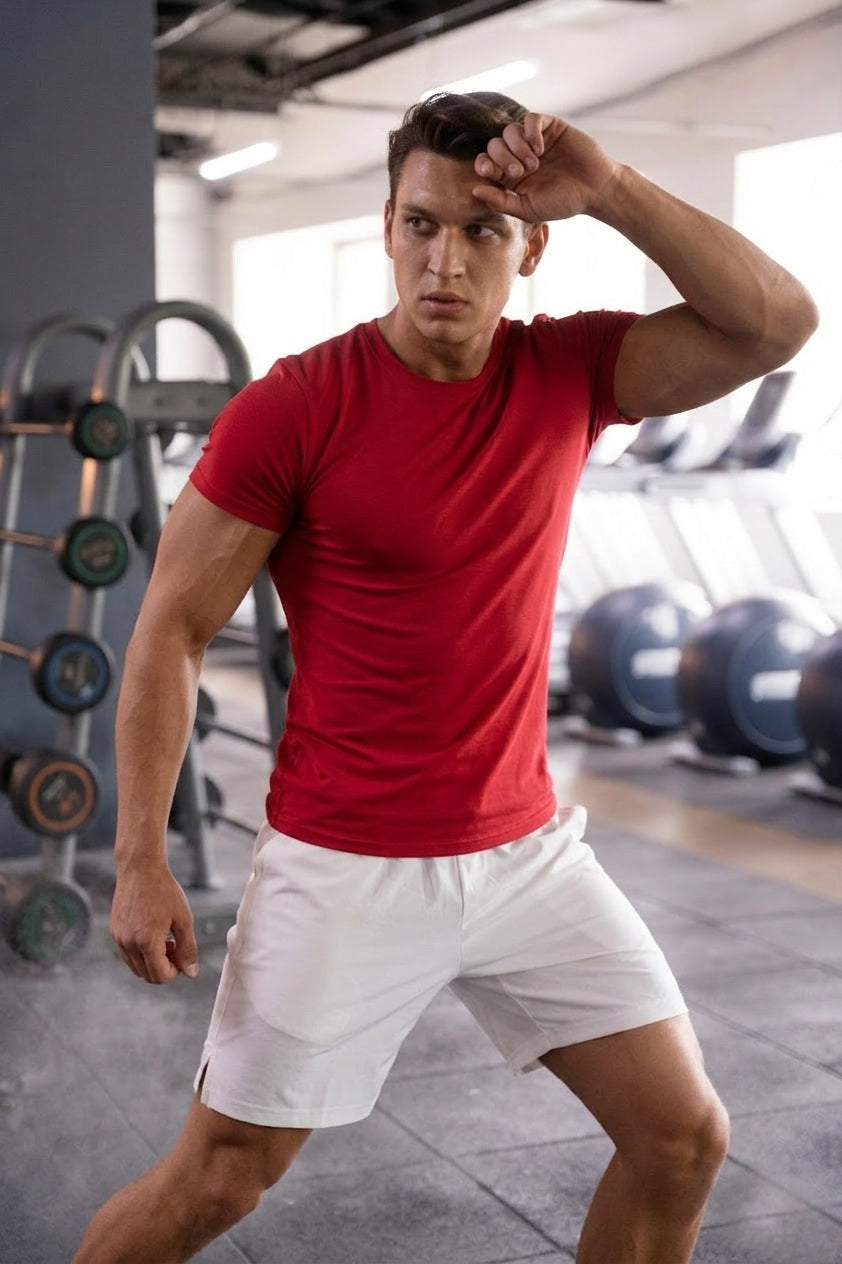 Mens Performance Gym Activewear T-Shirt