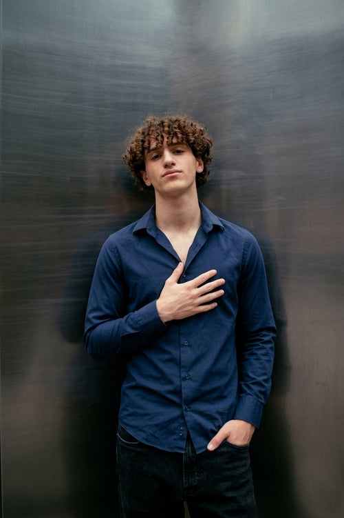 Mens casual full sleeve shirt