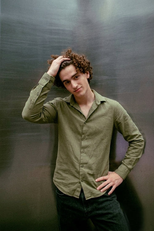 Mens casual full sleeve shirt