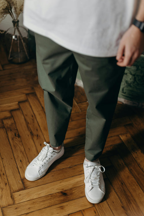 Classic Olive Green Trousers